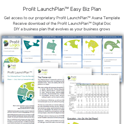 Profit LaunchPlan™ Easy Business Plan Digital Template Access